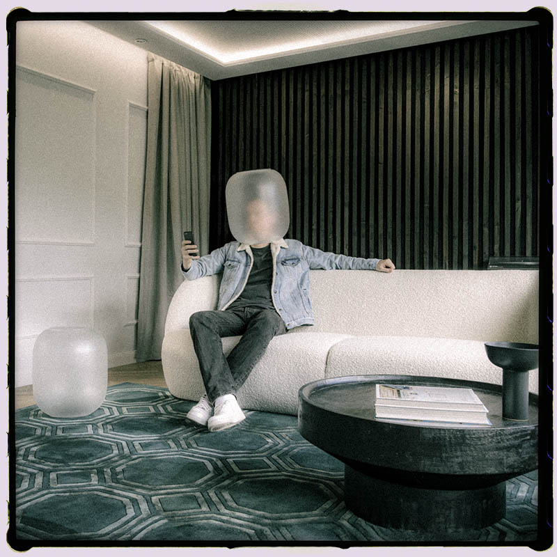 Mikael van Lichtberg: Self Portrait